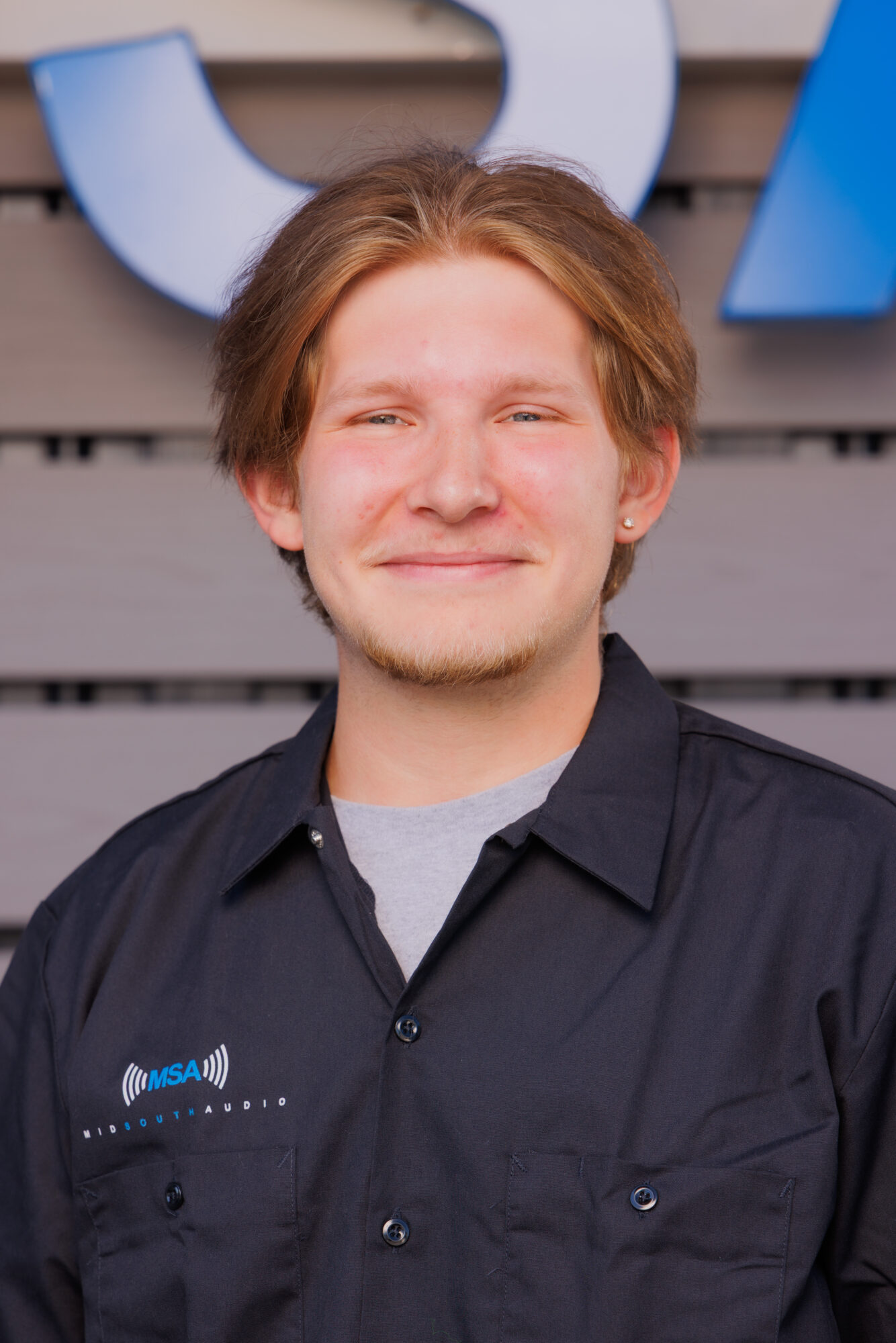 Nathan Glasco Smiling man wearing an MSA branded shirt